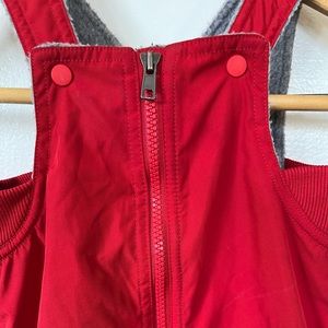 Fleece lined Patagonia 12M snowsuit overalls